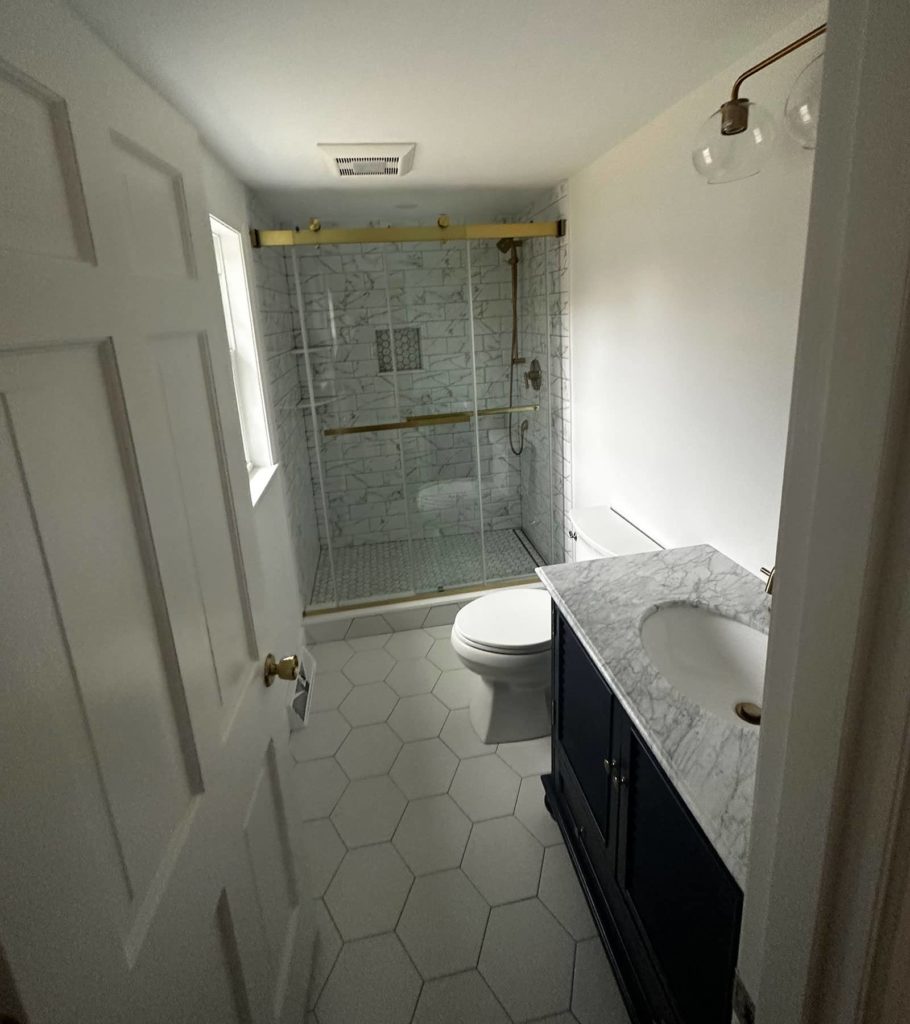 Bathroom renovation and remodel