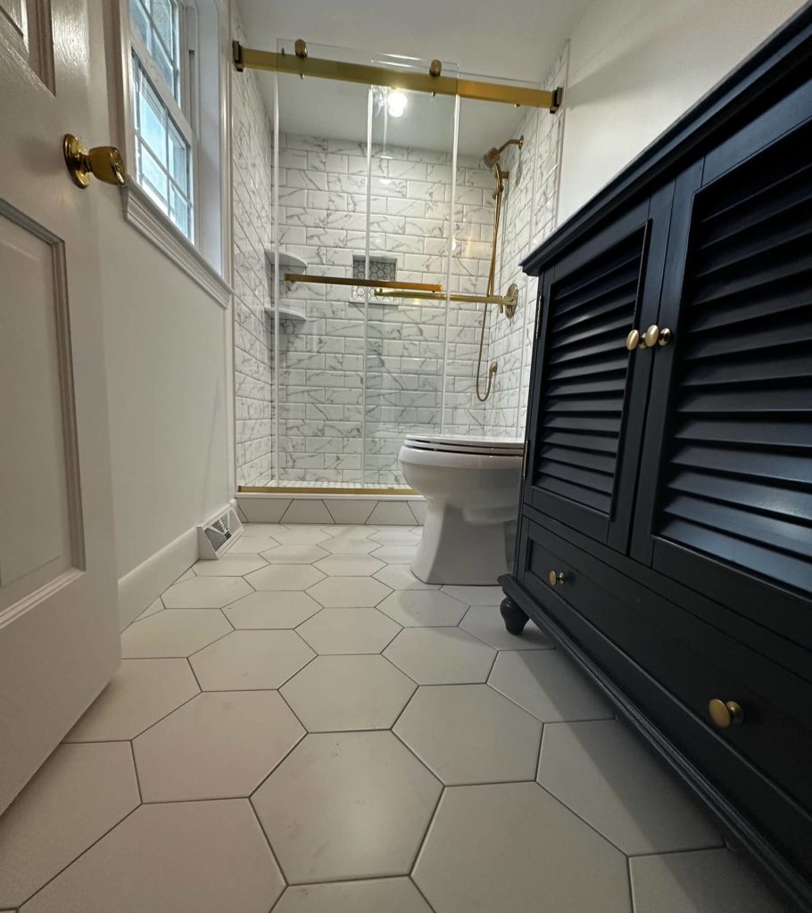 Bathroom renovation and remodel