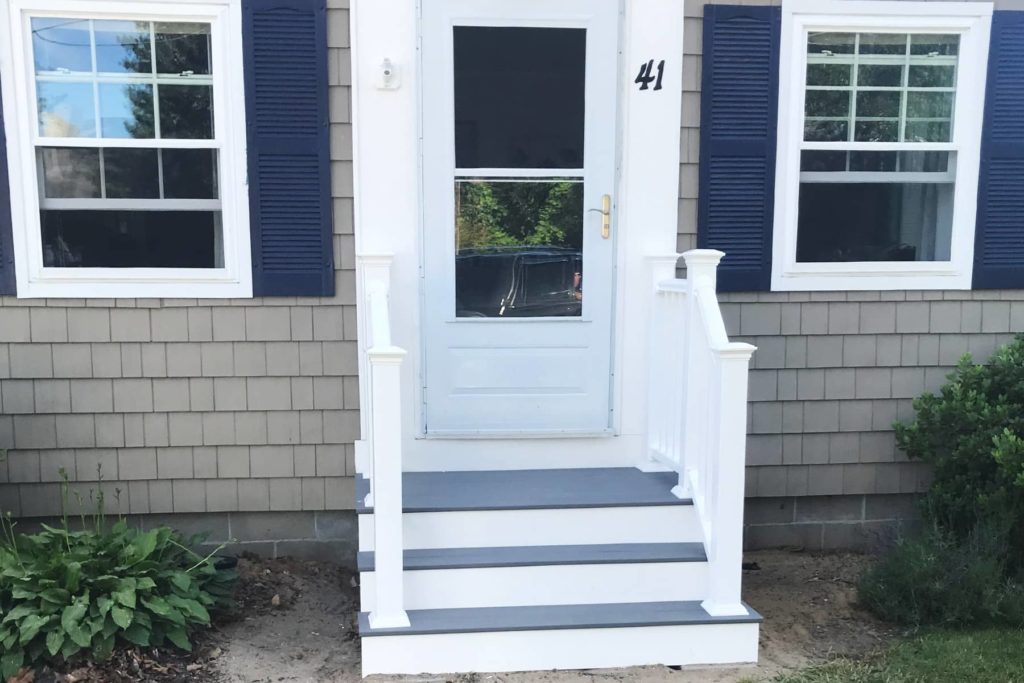 New front steps