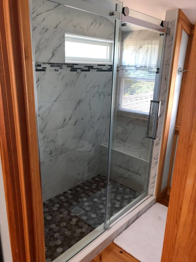 Custom shower