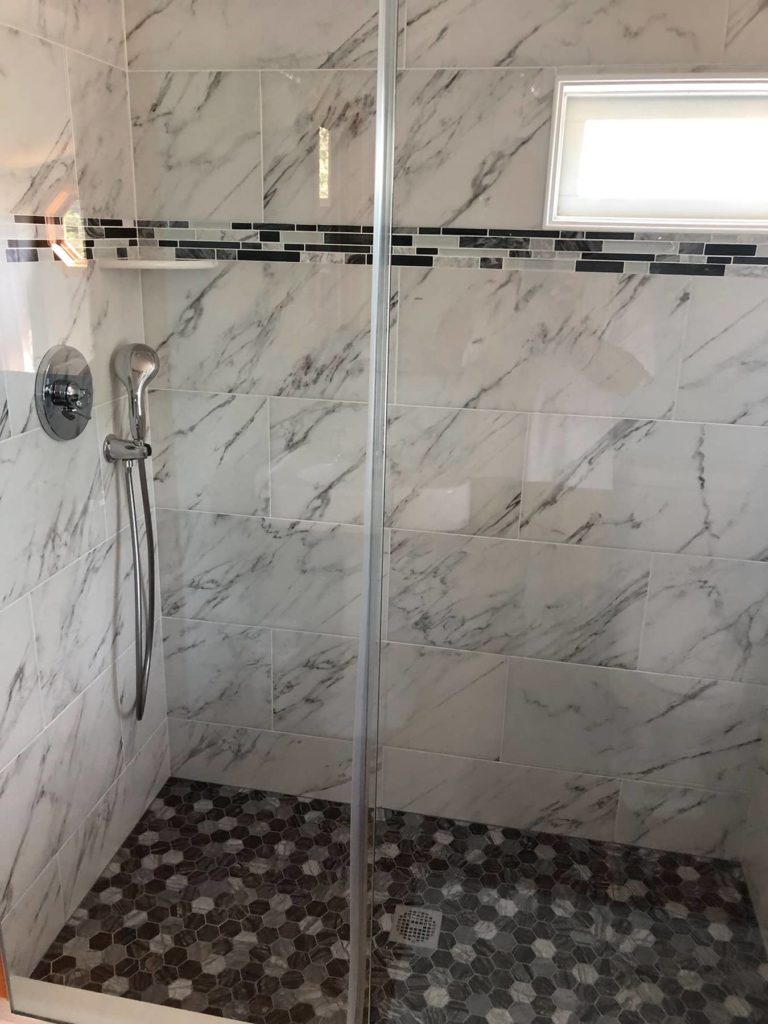 Custom shower